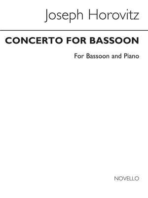 Horovitz Concerto (concierto) Bsn/pf