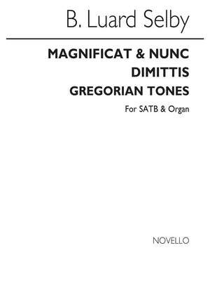Magnificat And Nunc Dimittis Gregorian Tones - Gregorian Tones