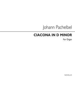 Ciacona In D Minor (Edited By John E West)