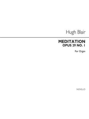 Meditation Op29 No.1 Organ