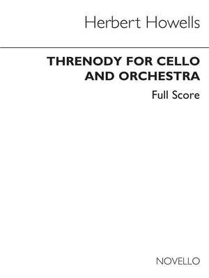 Threnody For Cello & Orchestra (Full Score)