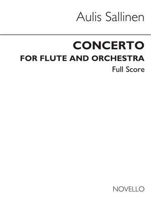 Concerto For Flute (concierto flauta) & Orchestra Op.70 (Full Score)