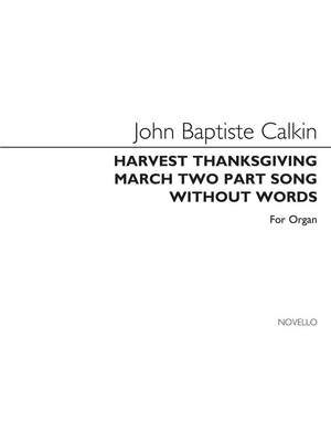 Harvest Thanksgiving March And Two-Part Song