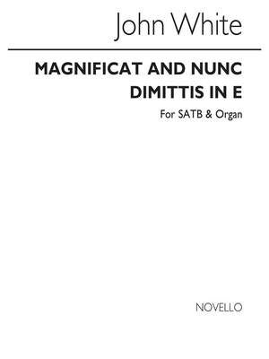 Magnificat And Nunc Dimittis In E