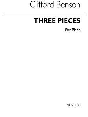 Three Pieces For Piano