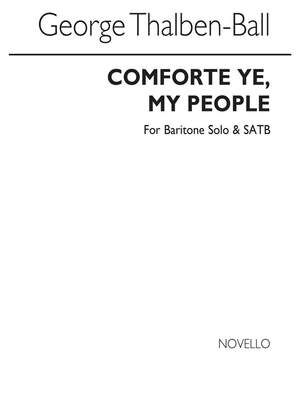 Comfort Ye, My People