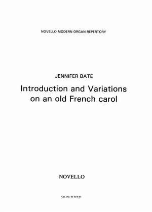 Introduction And Variations On An Old French Carol