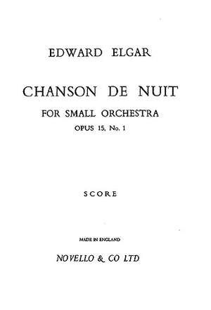 Chanson De Nuit (Full Score)