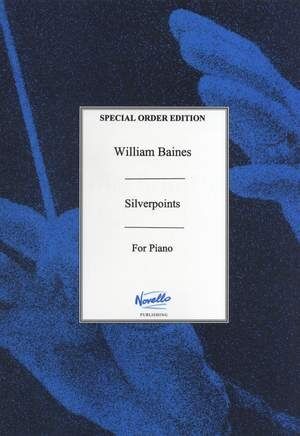 Silverpoints - 4 Pieces For Pianoforte (Piano)