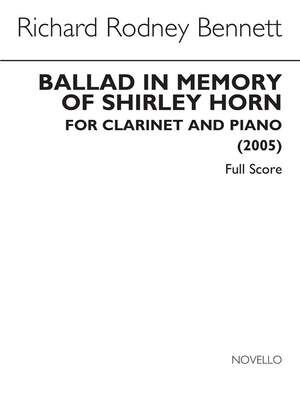 Ballad In Memory Of Shirley Horn (trompa)