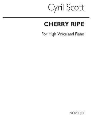 Cherry Ripe-high Voice/Piano