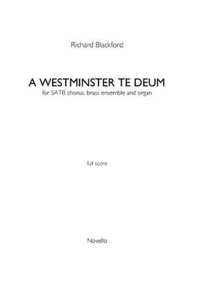 A Westminster Te Deum