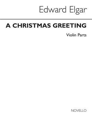 Christmas Greeting Violin Parts