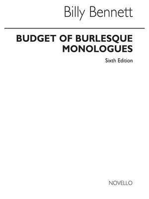 Sixth Budget Of Burlesque Monologue