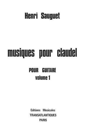 Musiques Pour Claudel - Vol 1
