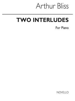 Two Interludes for Piano