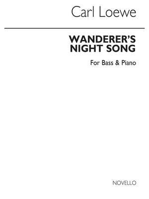 Wanderer's Night Song (Bass And Piano