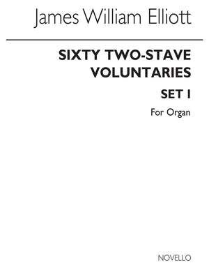 Sixty 2-Stave Voluntaries For Harmonium Set 1