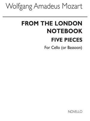 From The London Notebook (Cello and Bassoon Part/ violonchelo fagot)