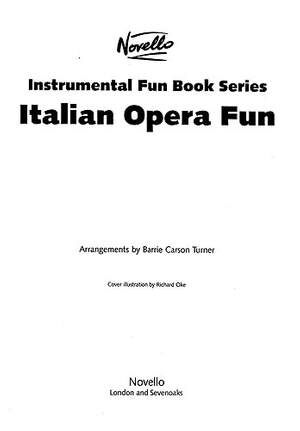 Italian Opera Fun For Flute (flauta)