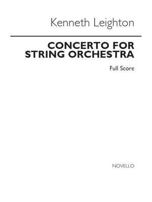 Concerto For String Orchestra