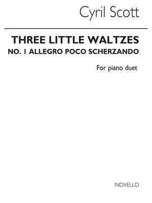 Three Little Waltzes (Mov.1 allegro Poco Scherzando) Piano Duet