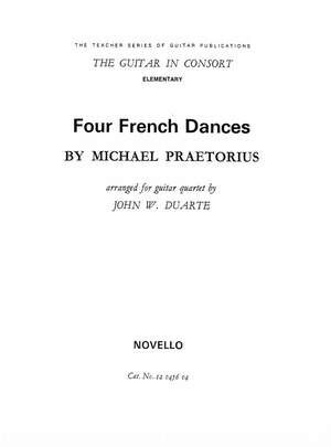 Four French Dances for Guitar (Guitarra)