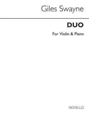 Duo For Violin And Piano