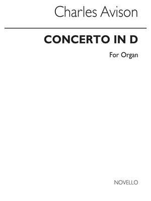 Concerto In D For Organ (Concierto Órgano)