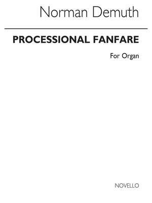 Processional Fanfare For Organ