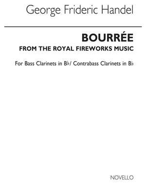 Bourree From The Fireworks Music (B Clt)
