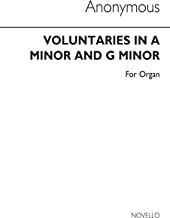 Anonymous Organ Voluntaries In A & G Minor