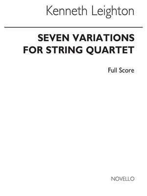 Seven Variations For String Quartet Op.43