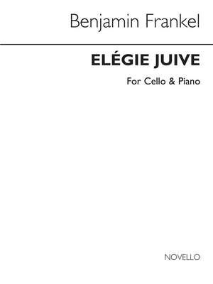 Elegie Juive for Cello (Violonchelo) and Piano