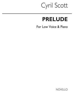 Prelude Op57 No.1-low Voice/Piano (Key-b Flat)