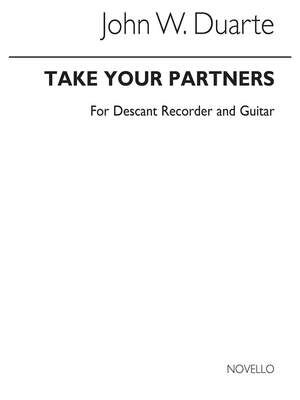 Take Your Partners for Descant Recorder and Guitar (flauta dulce guitarra)