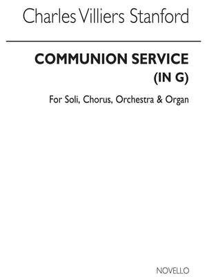 Communion Service In G Vocal Score