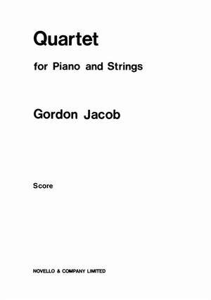 Quartet For Piano And Strings