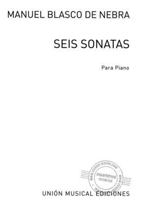 Blasco De Nebra: Seis Sonatas (Rev Parris) - MUSUMP20195