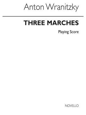 Three Marches for Three Clarinets (clarinetes) (Player's Score)