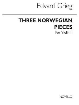 Three Norwegian Pieces (Violin 2)