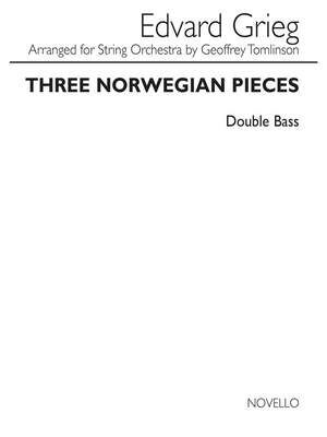 Three Norwegian Pieces (Double Bass / Contrabajo)