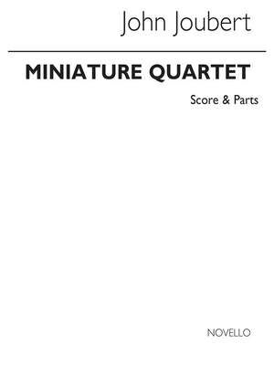 Miniature String Quartet Op10