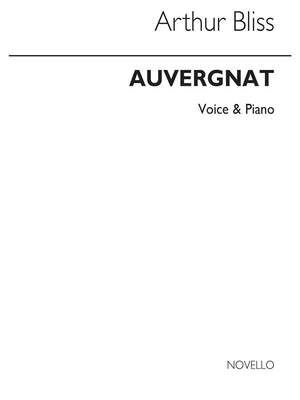 Auvergnat Song for High Voice and Piano