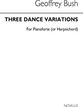 Three Dance Variations for Piano Solo