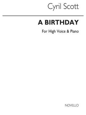A Birthday-high Voice/Piano (Key-d)