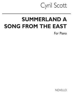 Summerland Op54 No.2 (A Song From The East) Piano