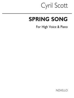 Spring Song-high Voice/Piano