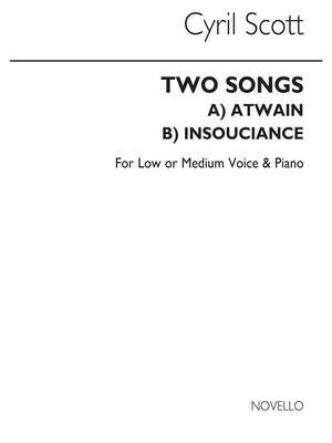 Two Songs Op56-low Or Medium Voice/Piano
