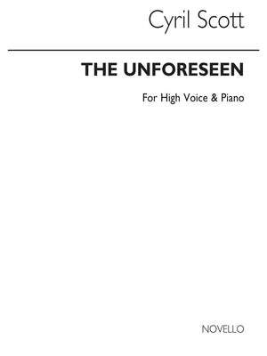 The Unforeseen Op74 No.3-high Voice/Piano (Key-d)